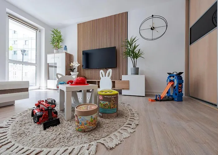 Hello Blue Mazurska 180 M Do Plazy グダニスク